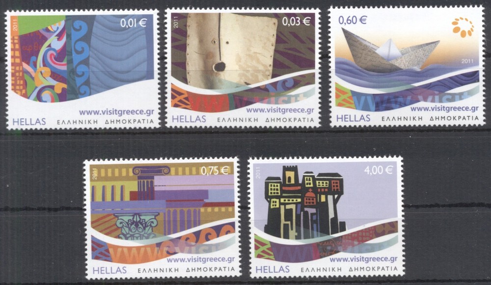 Greece 2011 Destination Greece MNH VF