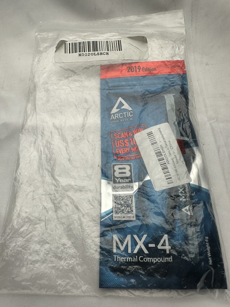 ARCTIC MX-4 (4 g) - Premium Performance Thermal Paste for all processors...