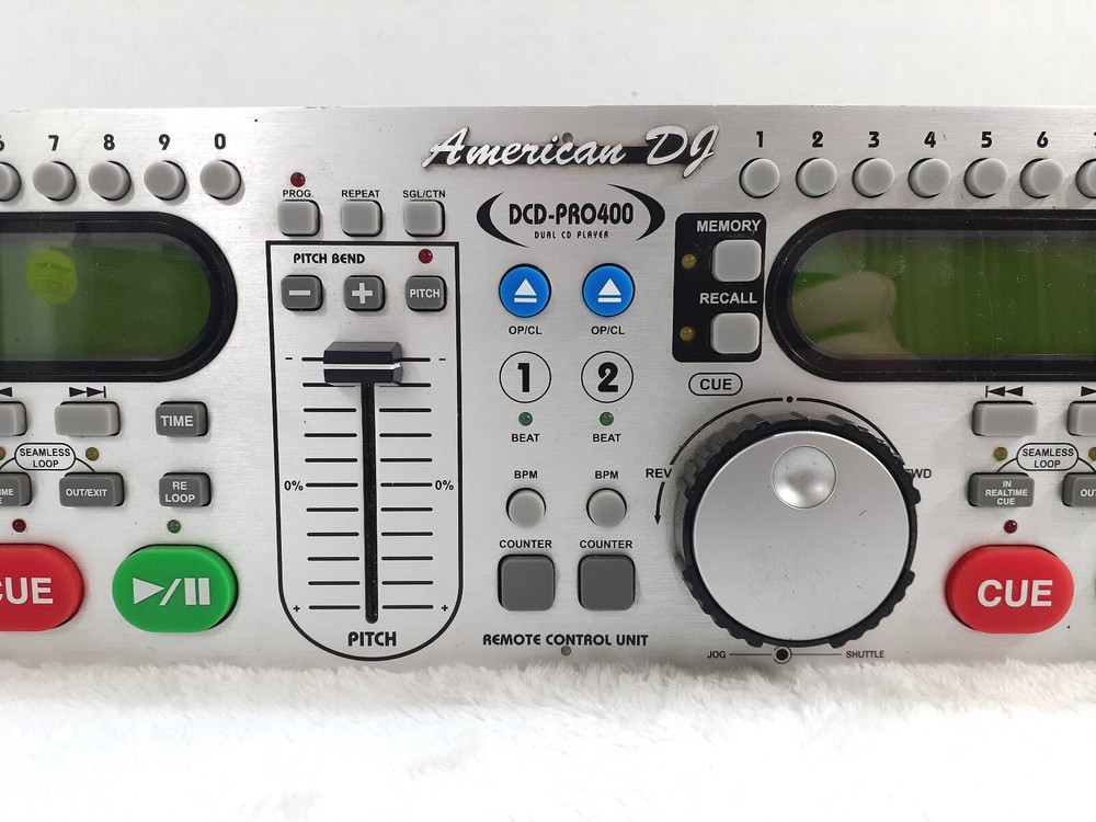 American DJ DCD-PRO400 Dual CD Player Remote Control Unit