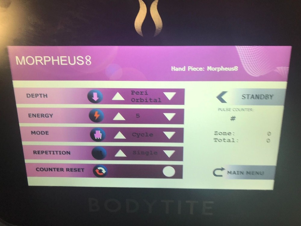 2018 Inmode Bodytite PRO w/ Morpheus8 Face