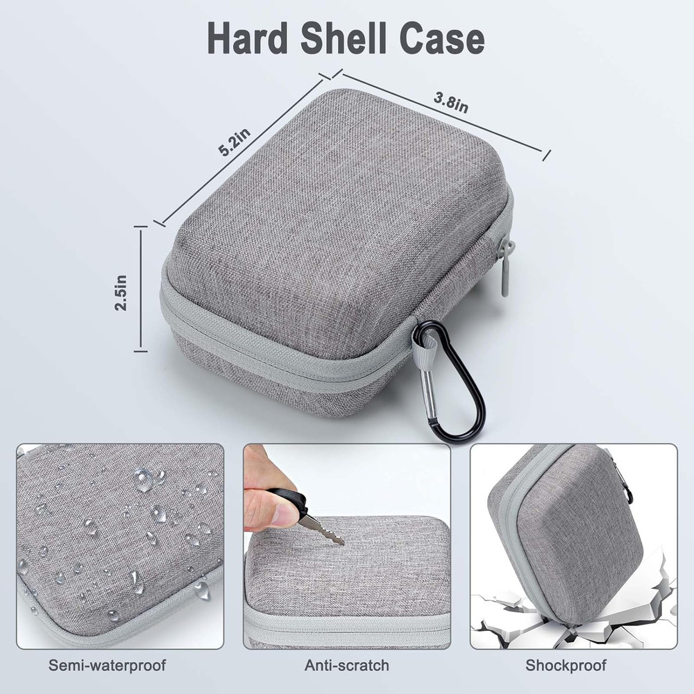 Microscope Case for Carson Microbrite plus 60X-120X LED Lighted Pocket Microscop