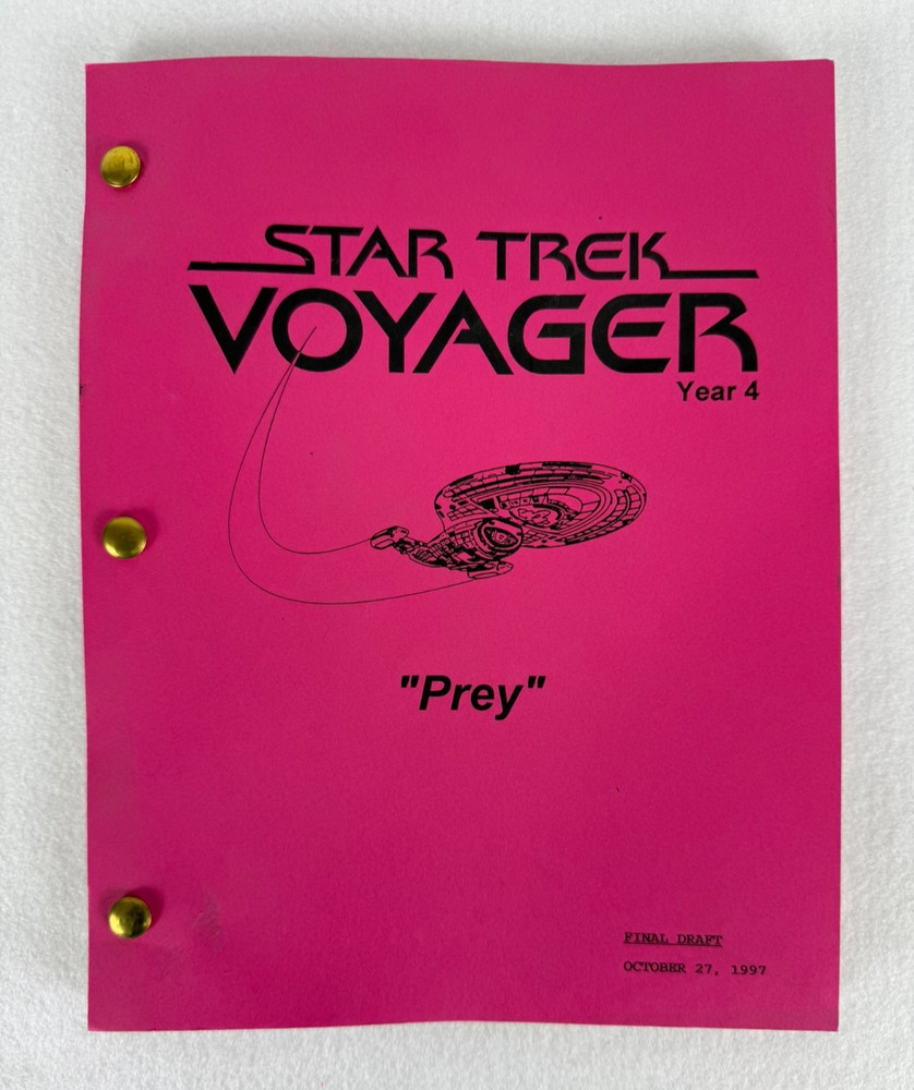 Star Trek Voyager “Prey” Final Draft Script (10/27/1997)