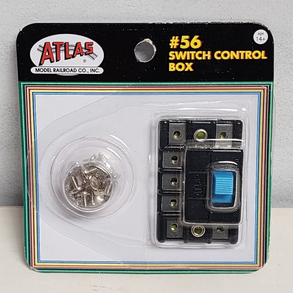 Atlas Model 56 Model Railroad Track  Switch Control Box single pole double throw