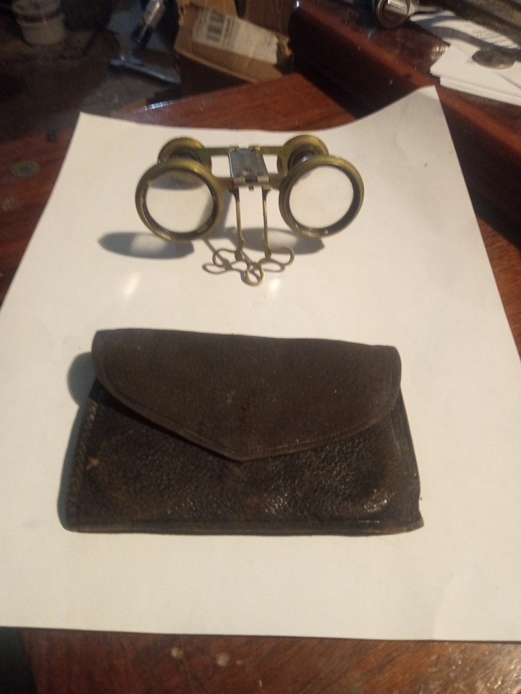 Rate Antique Mars Folding Binoculars