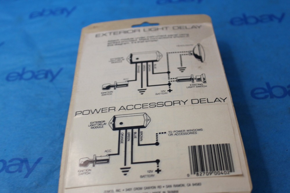 Zemco SA402 Exterior Light Delay