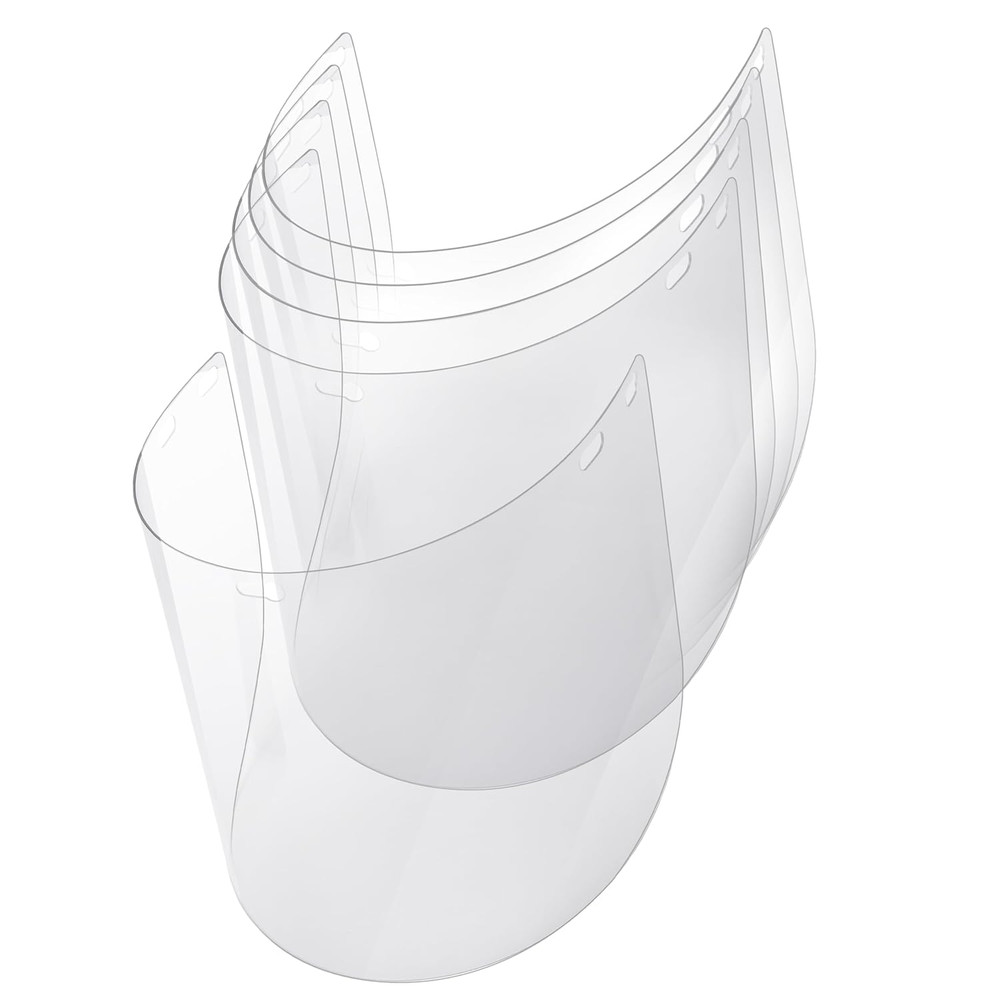 Replacement Face Shields – Clear Polycarbonate Visor, Face Shield Replacements f