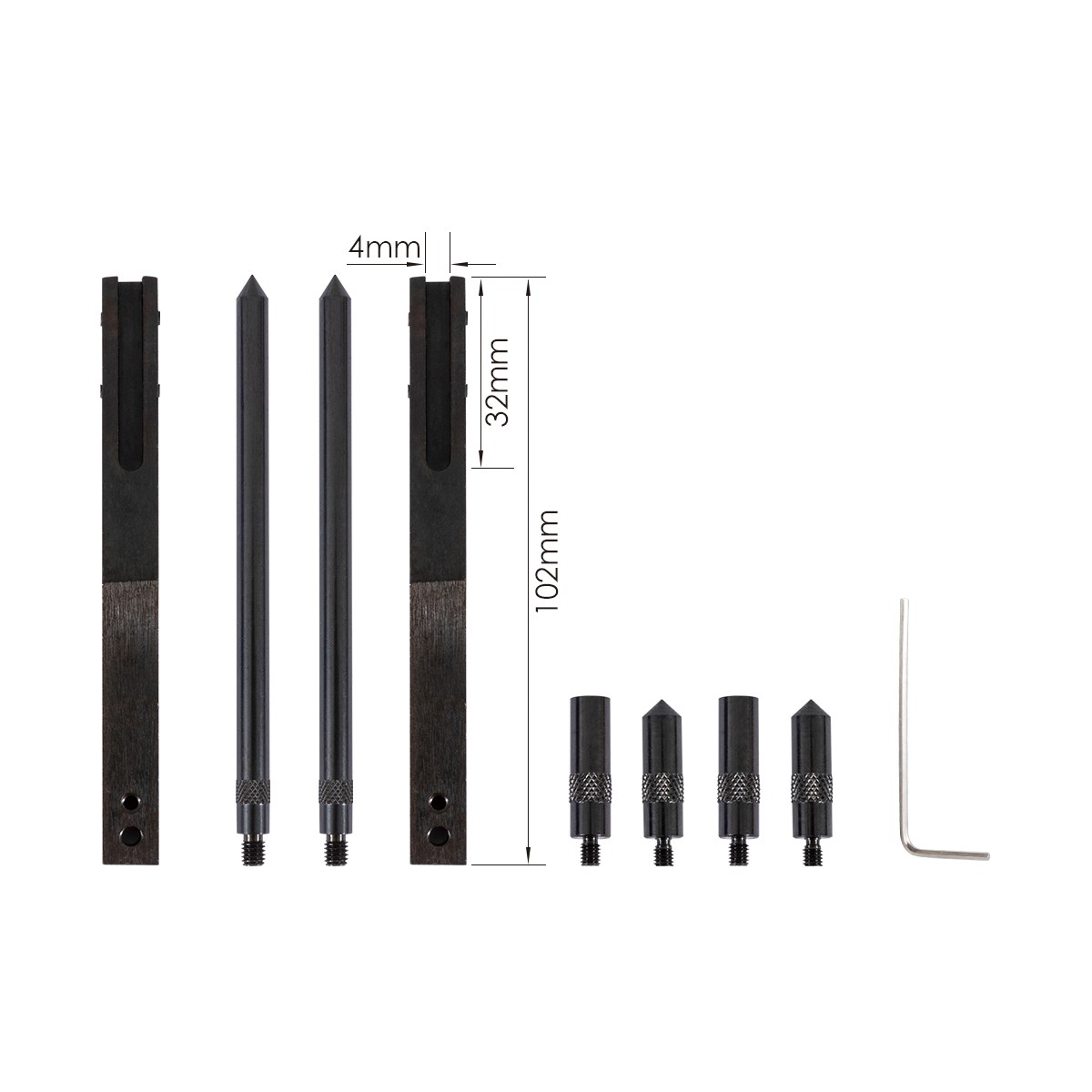 DASQUA 8 PIECE CALIPER ACCESSORY KIT (2240-0060)