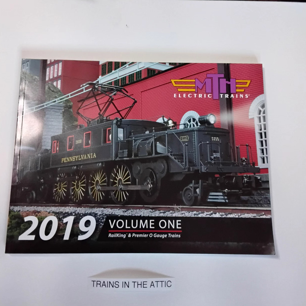 MTH CATALOG 2019 VOLUME 1 CATALOG.  NEW