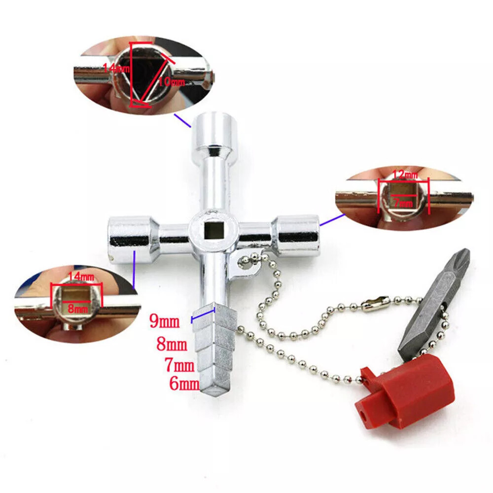 Universal key Square key Control cabinet key Triangular key