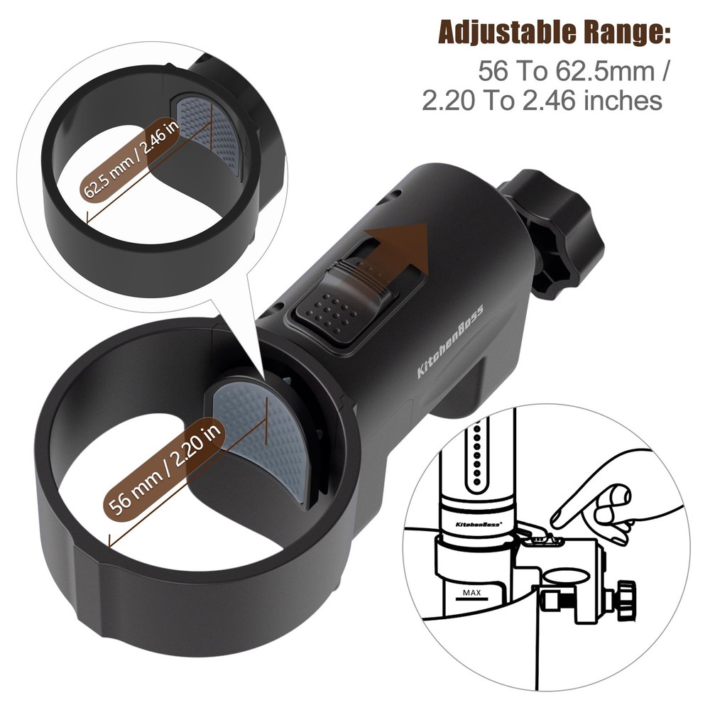 Sous Vide Bracket Clamp Replacement: Sous Vide Cooker Fixing Bracket, Compati...