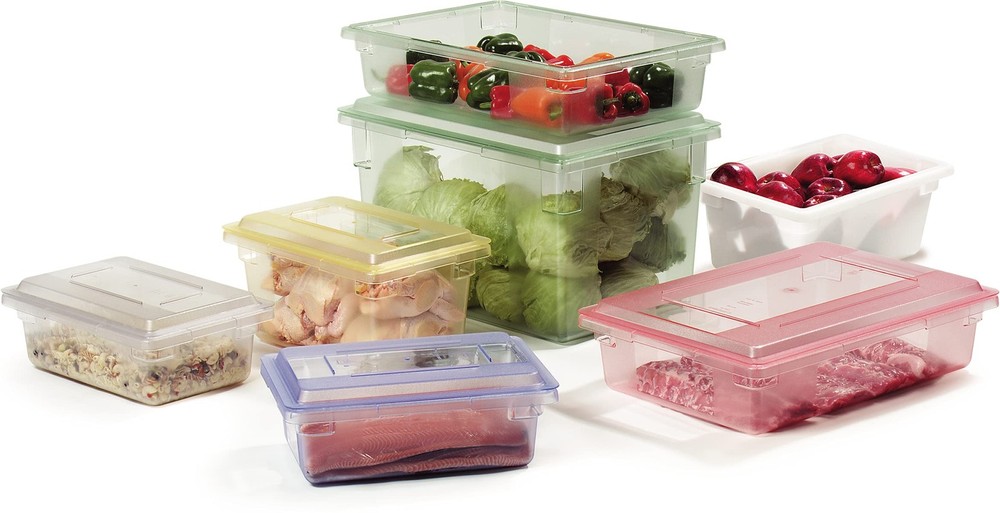 Storplus Food Storage Container Colander with Stackable Design for Catering, ...