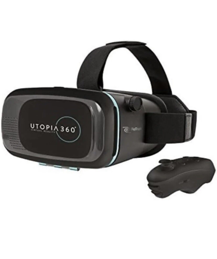 ReTrak  Utopia 360 Virtual Reality Headset And Bluetooth Controller