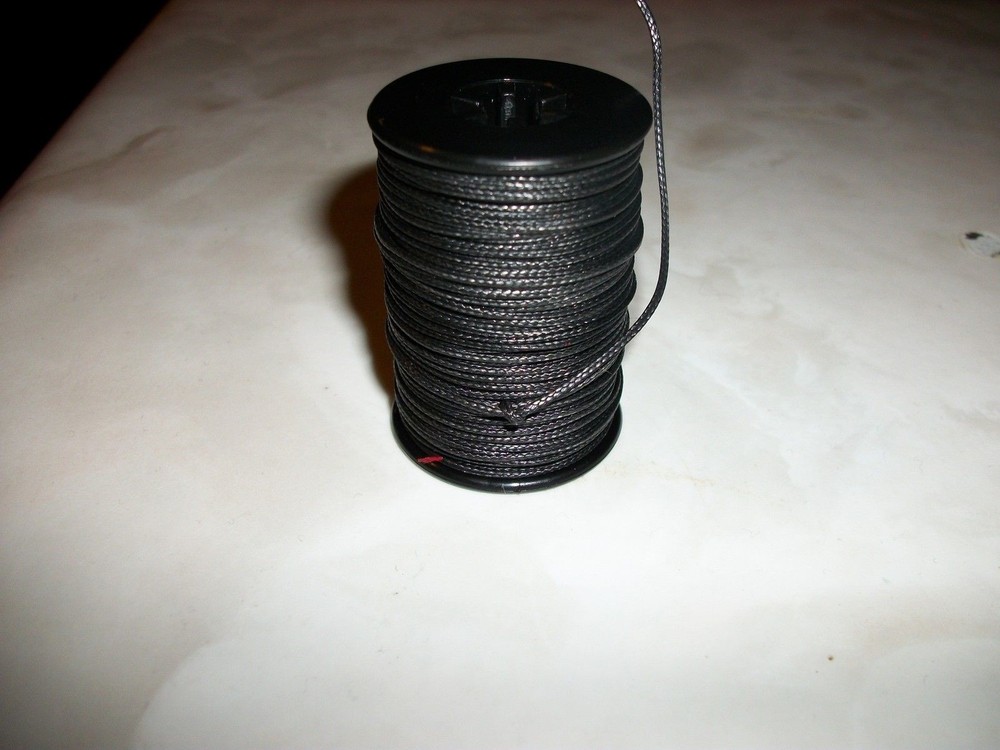 Black BCY .030 Halo Serving Material Bow Crossbow String Making