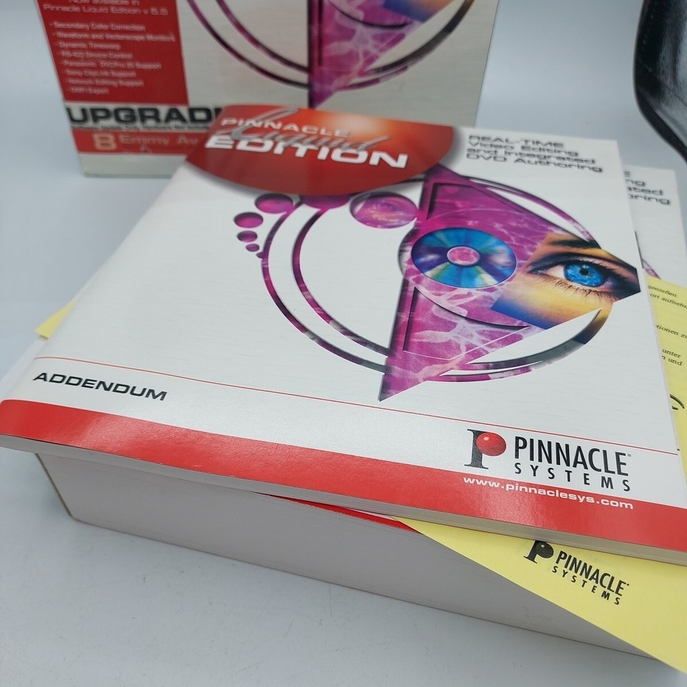 Pinnacle Edition Version 5.5 Video Editing/DVD Software Only Upgrade