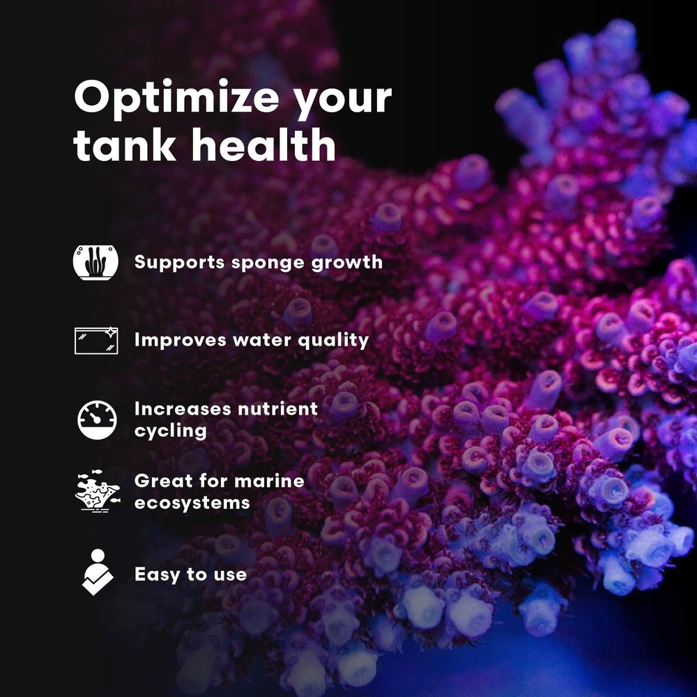 Brightwell Aquatics SpongExcel – Ionic Silica Solution for Marine Sponge &