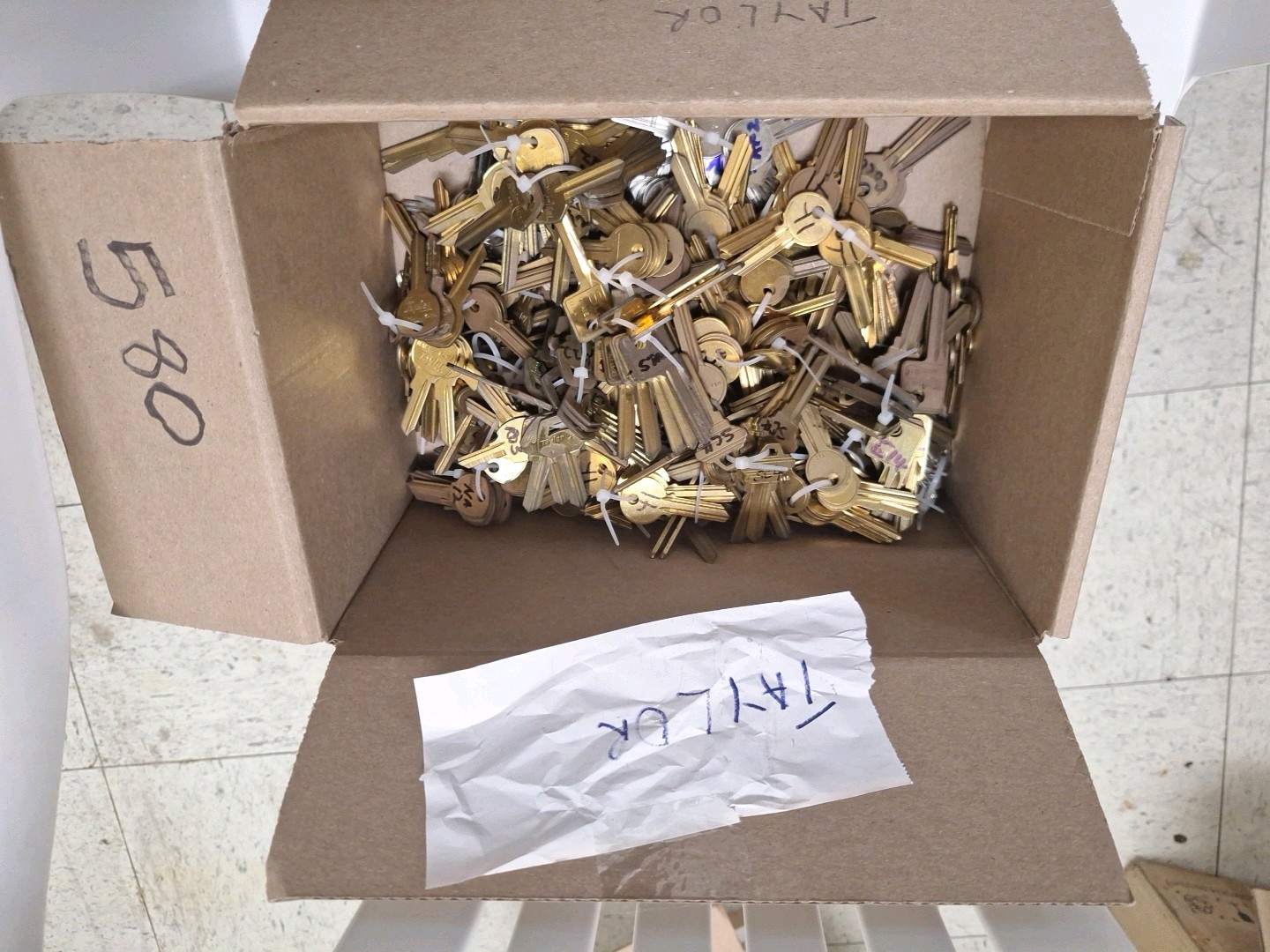 Manufacturer: Taylor. Key Blanks in Large Bulk