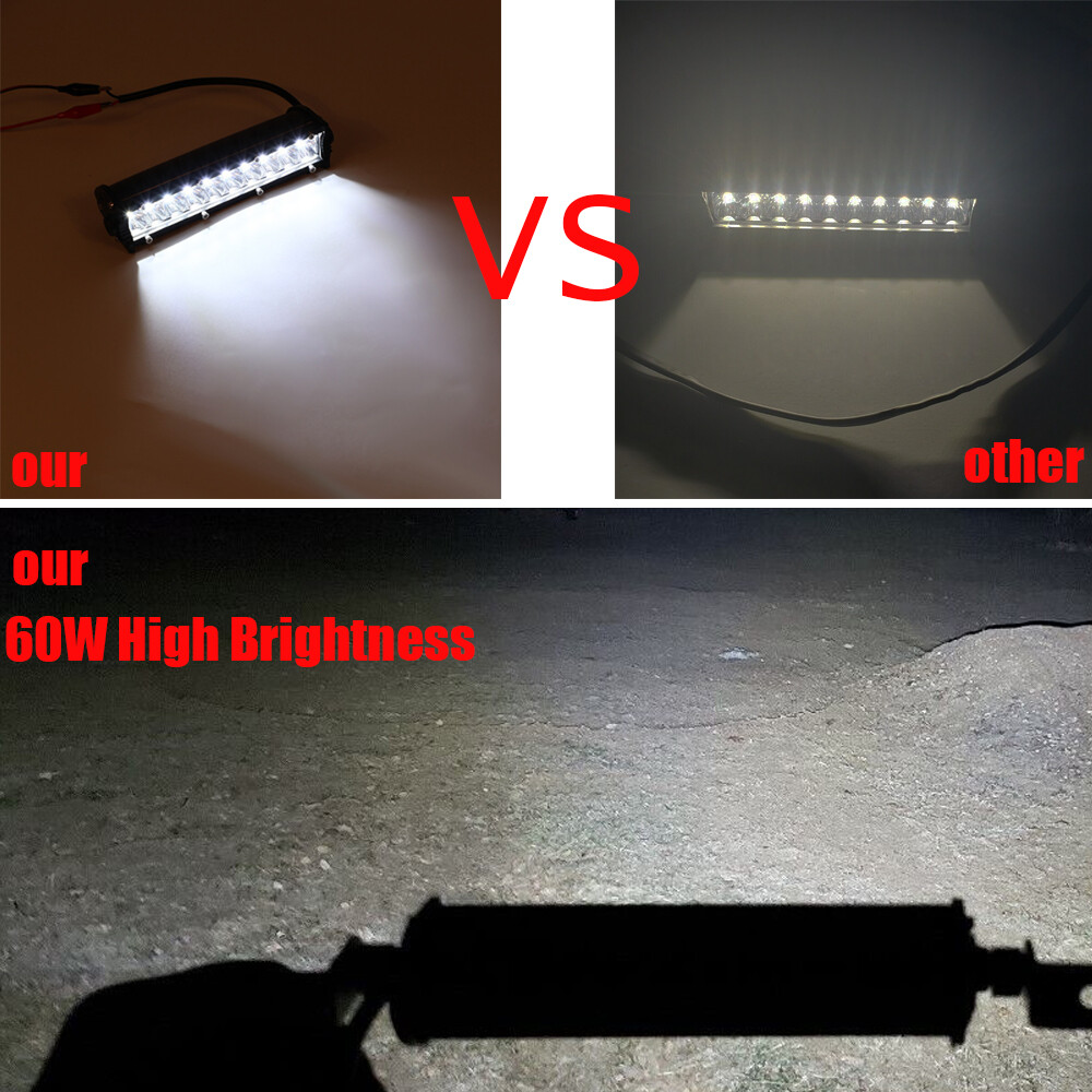 Dirt Bike LED Headlight Light Bar Kit For Honda CRF110 CR250 CRF250R CRF450R