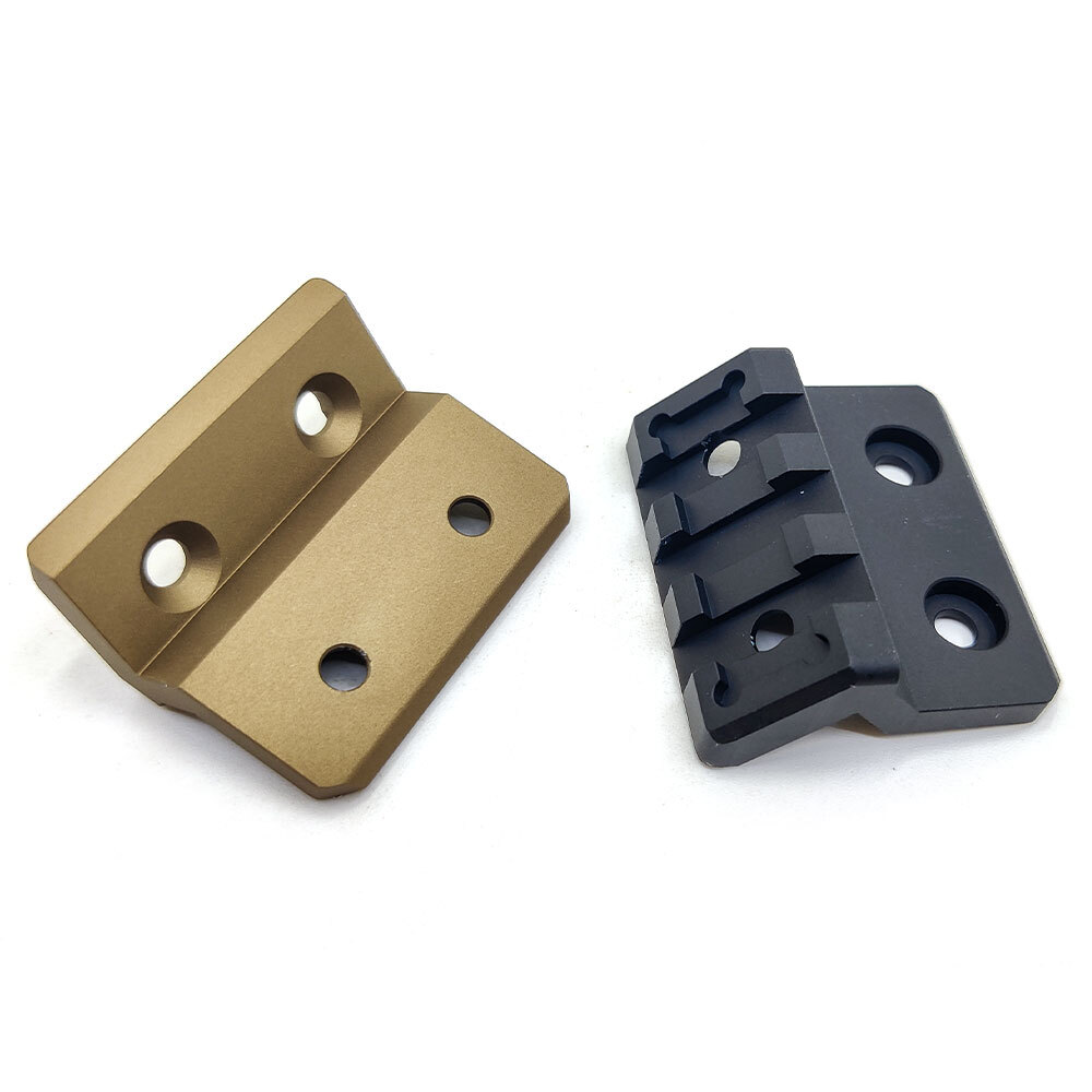 M-Lok Keymod Offset Flashlight Rail Mount For M300 M600 Scout Light Optics Mount