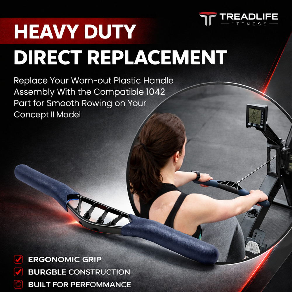 Replacement Handle for Concept 2 Rower Models: D E RowErg replacement part grips