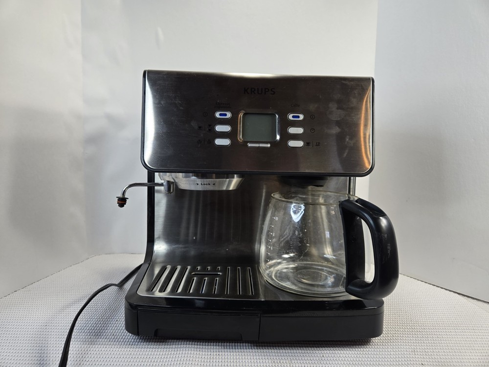 Krups XP2070 Espresso & Coffee Combo Machine –