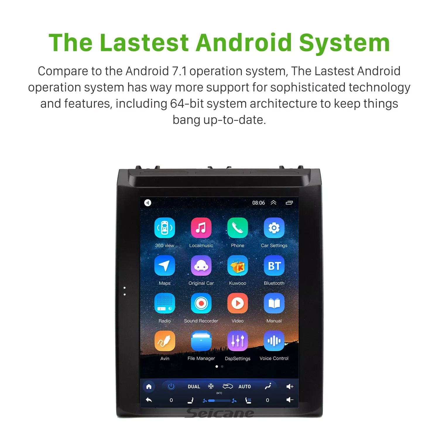 12.1"For Ford F150 2015-2022 Android Tesla Style Car Radio Stereo /Carplay/GPS