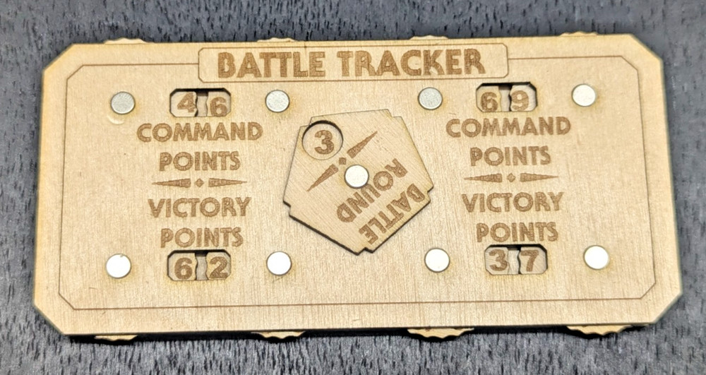 Battle Tracker & Wound Counters– Warhammer 40k, Kill Team Tabletop Wargames