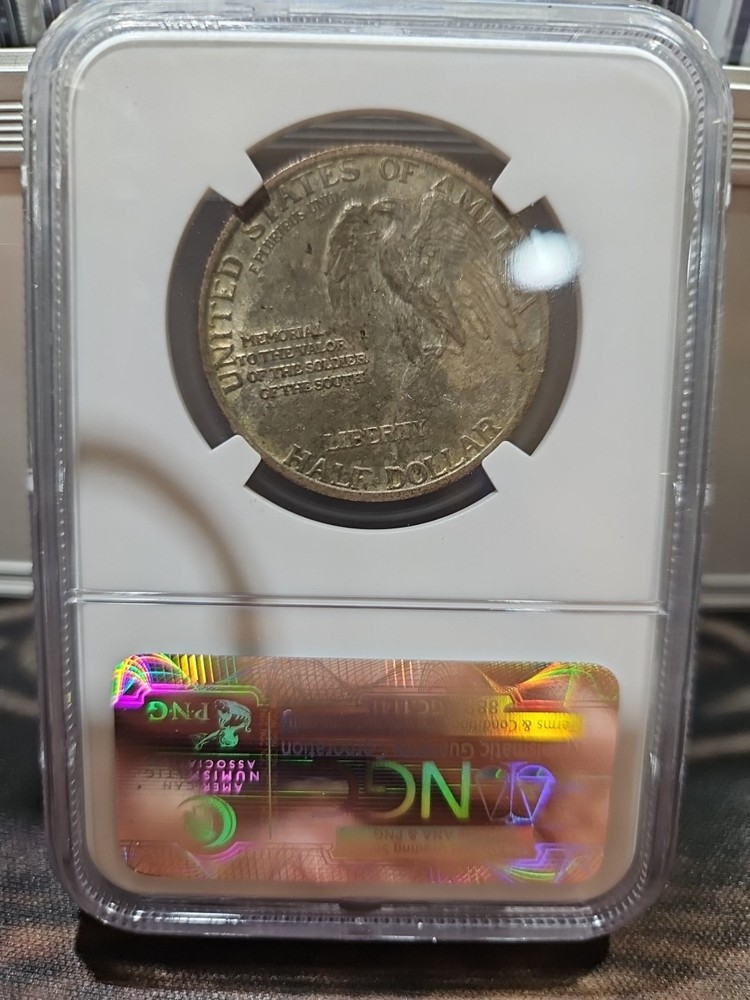 1925 Stone Mountain Half Dollar NGC MS63 Beautiful!