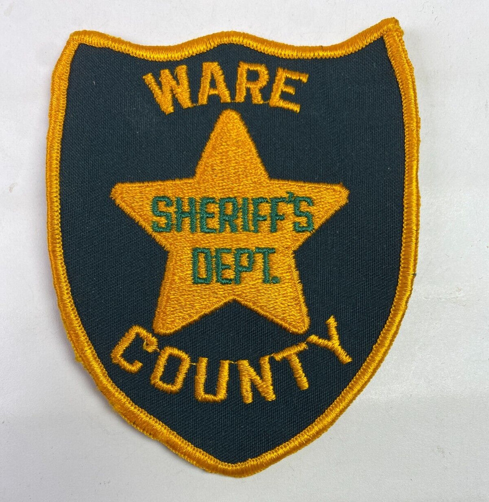 Ware County Sheriff Georgia GA Patch H6