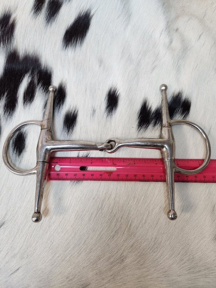 5 " FULL CHEEK SNAFFLE BIT