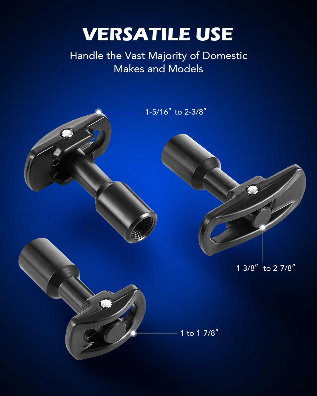 OMT 8pc Rear Axle Bearing Seal Removal Tool Kit Slide Hammer Set with Adapters