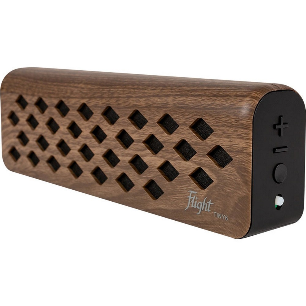 Flight Tiny6 Portable Walnut Mini Amplifier, Walnut