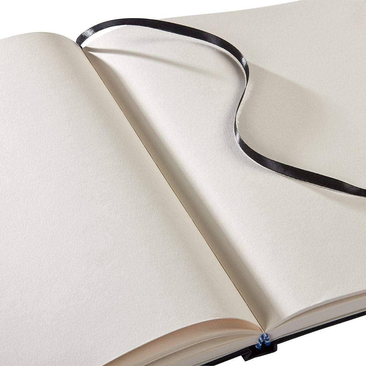 625 Black Hardcover 8.5" X 11" SKETCHBOOK JOURNAL, Perfect Bound, for Wet & Dry