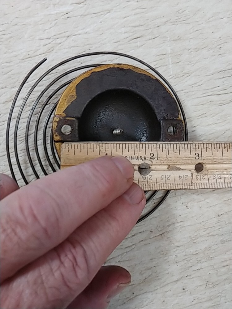 INGRAHAM PARLOR CLOCK COIL STRIKE GONG