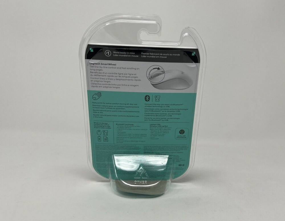 Logitech Advanced Wireless Mouse 2 Silent Touch Wireless Bluetooth 910-007080