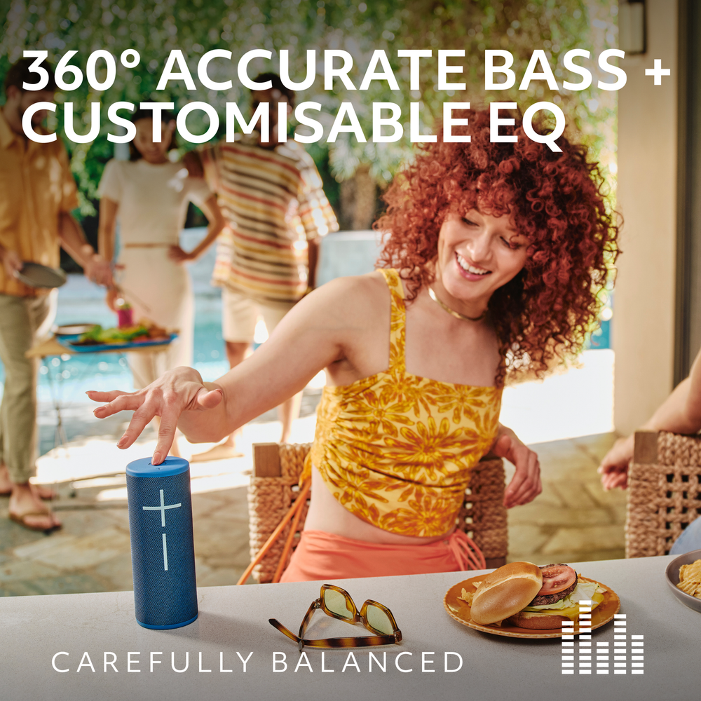 Ultimate Ears - BOOM 4 Portable Wireless Bluetooth Speaker with Waterproof, D...