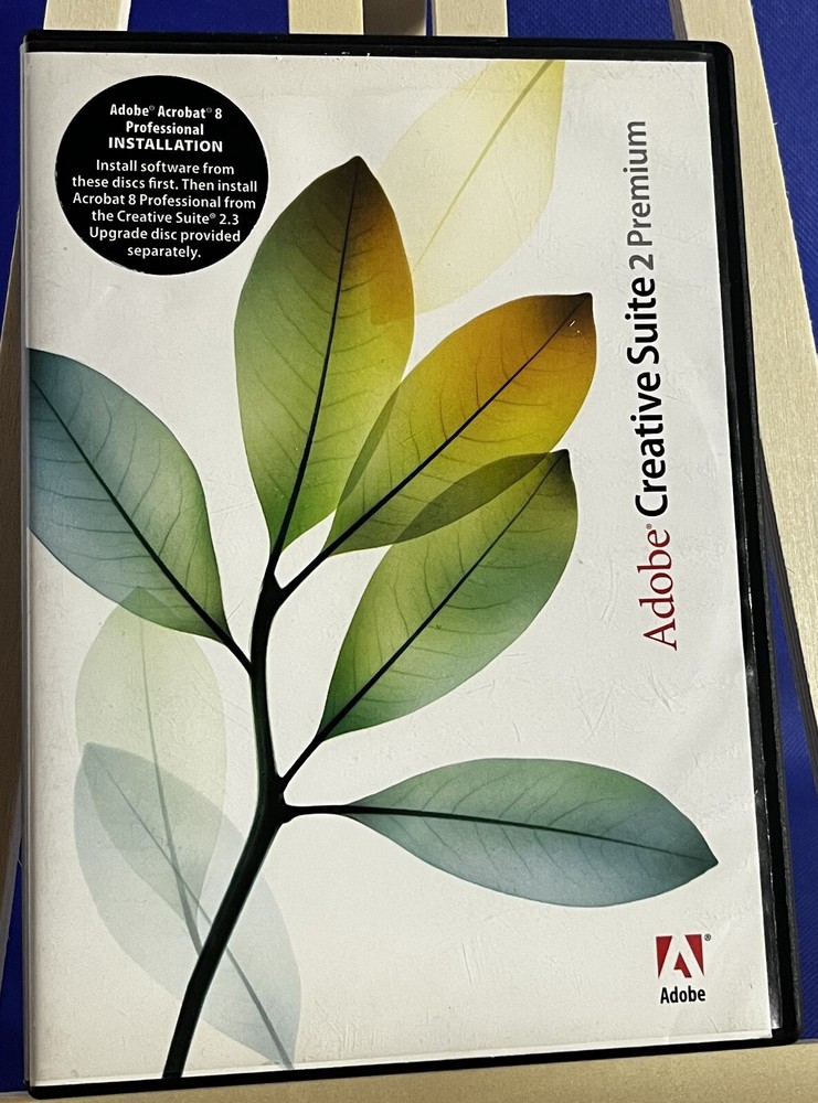 PC Platform - Adobe Creative Suite 2 Premium Windows Education - 6 CDS - w/Ser #