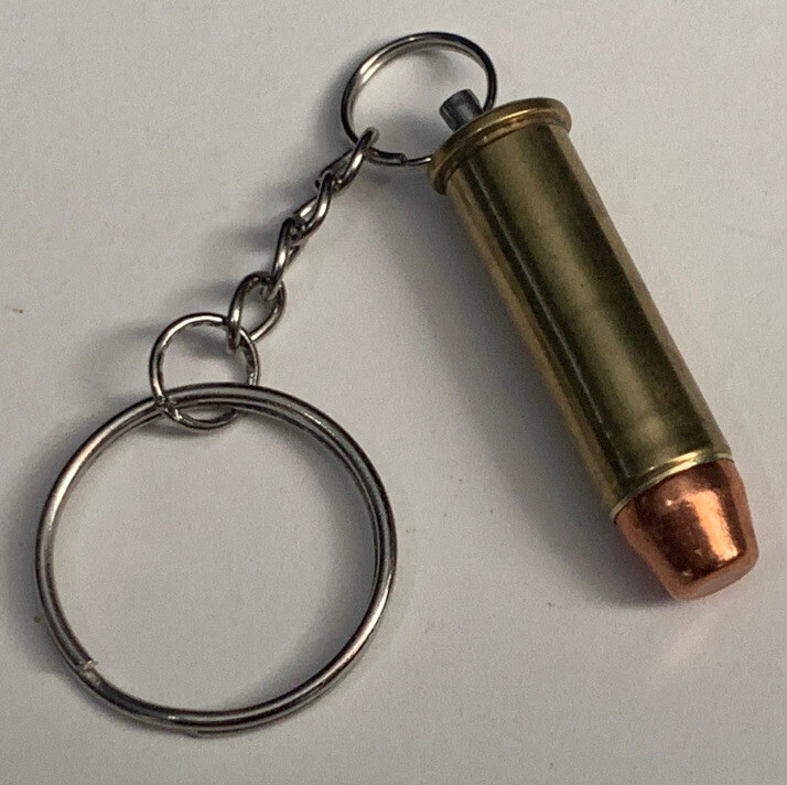 .38 Special Bullet Key Chain / Zipper Pull (Brass)