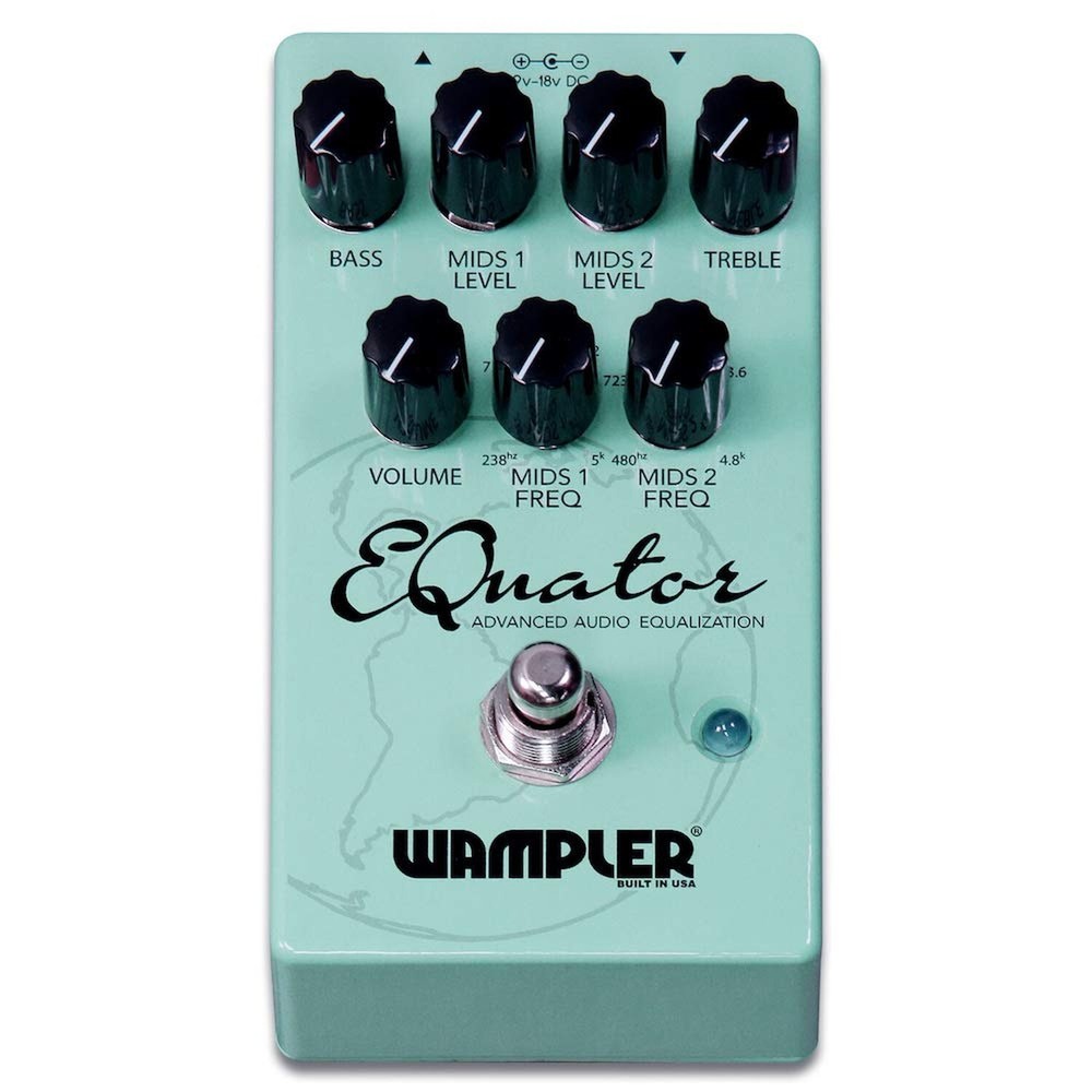 Wampler EQuator Advanced Audio Equalizer Guitar Effects Pedal