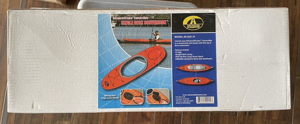 ADVANCED ELEMENTS Advanceframe Convertible Single Deck Conversion AE2021-R RED