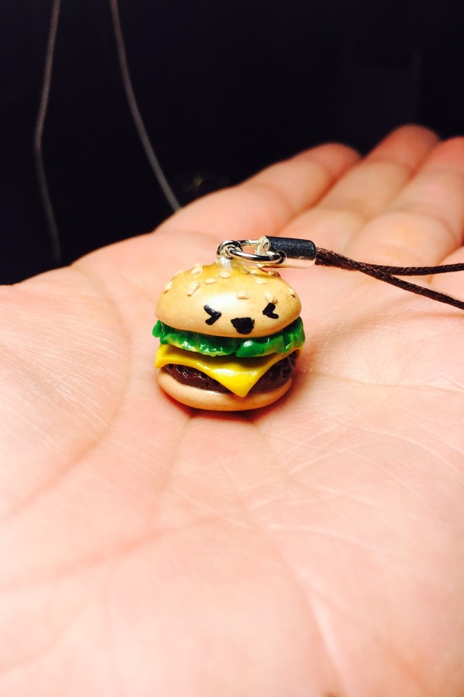 KAWAII CHEESEBURGER CHARM