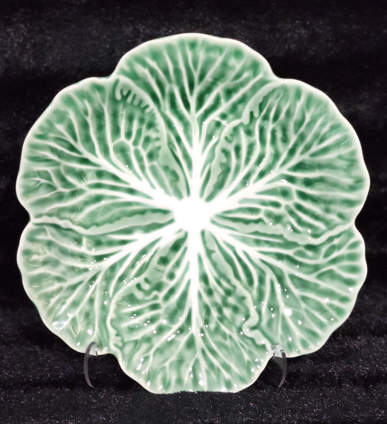 8 Green Cabbage 4 Dinner 4 Salad Plates Ceramic Hobby Lobby Easter Pinheiro Insp