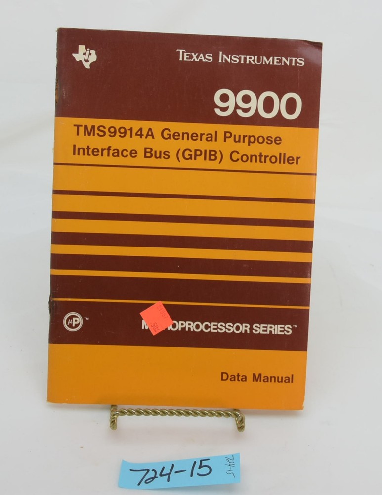 Texas Instruments 9900 TMS9914A GPIB Controller Data Manual