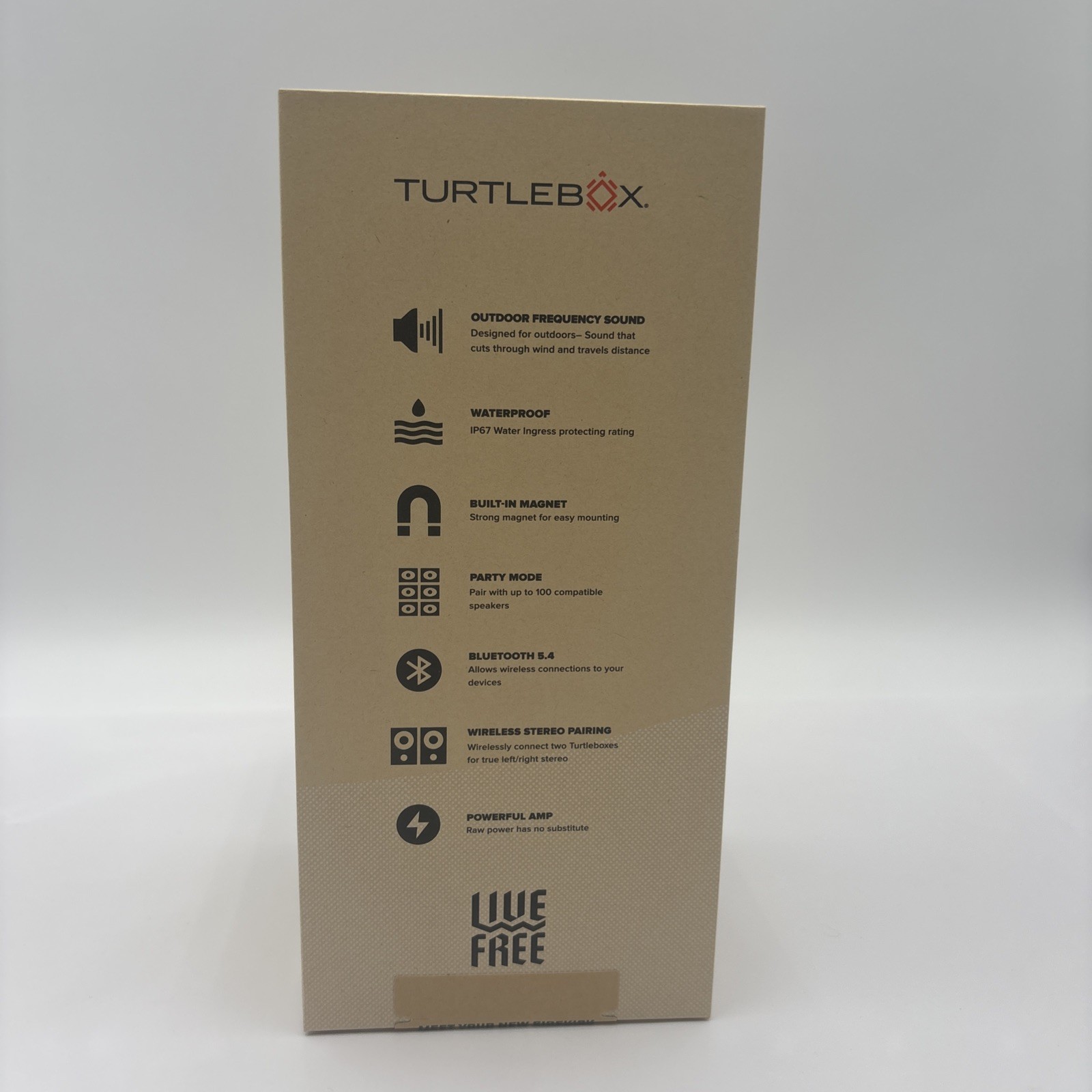 Turtlebox Ranger Loud Outdoor Bluetooth Speaker Yellow – Fight Lady New Sealed