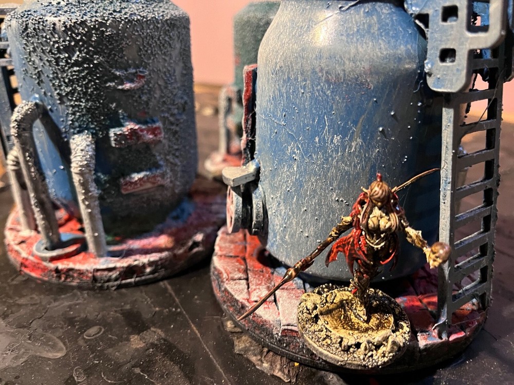 Sci-Fi Terrain pieces .30 – Tabletop Gaming scratch built.