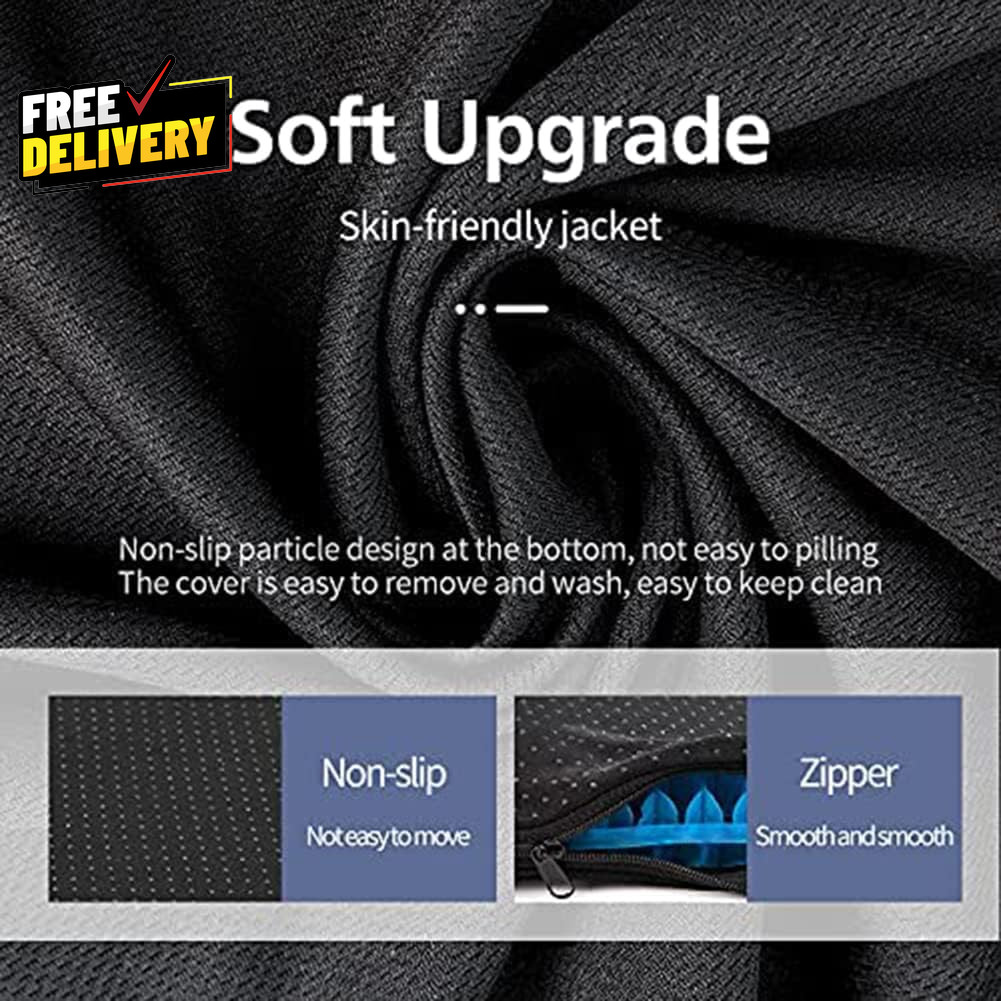 Gel Seat Cushion for Long Sitting Extra Thick Gel Cushion for Wheelchair So.....