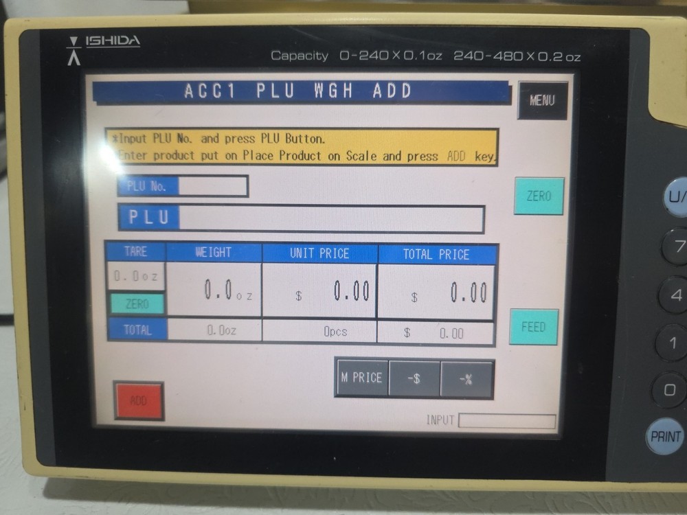 ishida scale SR-2000a