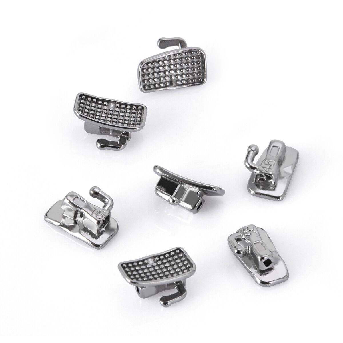 Dental Orthodontic Buccal Tubes 1st 2nd Molar Roth MBT 022 Bondable Tube AZDENT