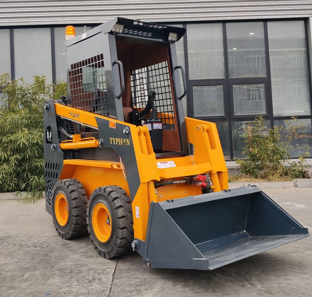 Brand New TYPHON STOMP Mini Skid Steer 35 HP SkidSteer Loader Gas EPA Engine USA