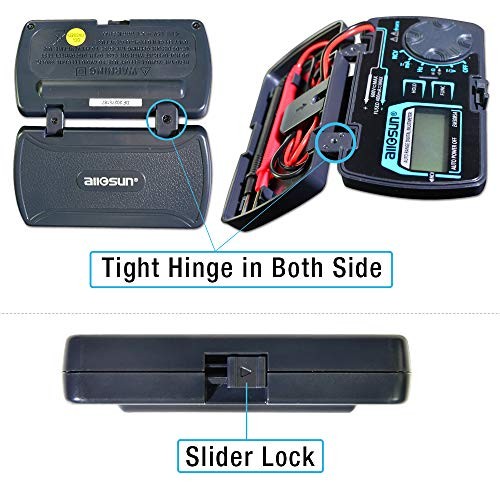 Auto Ranging Pocket Tiny Digital Multimeter, Mini Electrical Autoranging