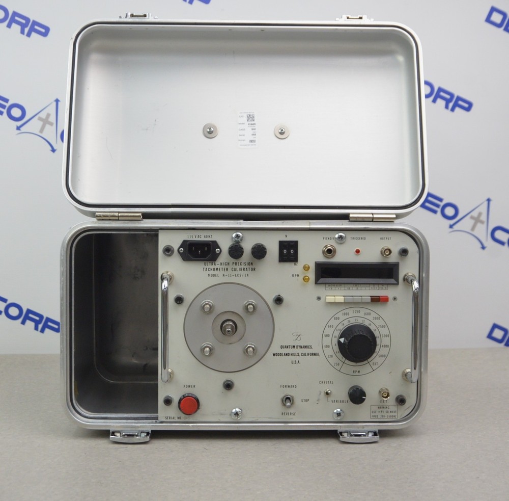 Quantum Dynamics N-11-ECS/3A Ultra High Precision Tachometer Calibration System